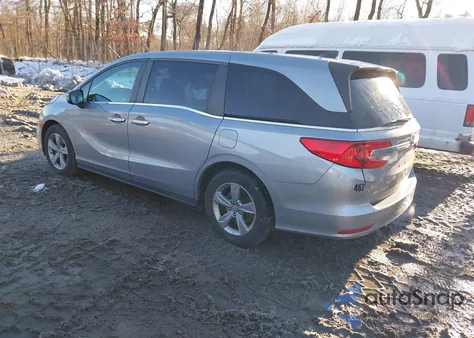 2019 Honda Odyssey Ex из США, поврежденный, VIN 5FNRL6H50KB074265